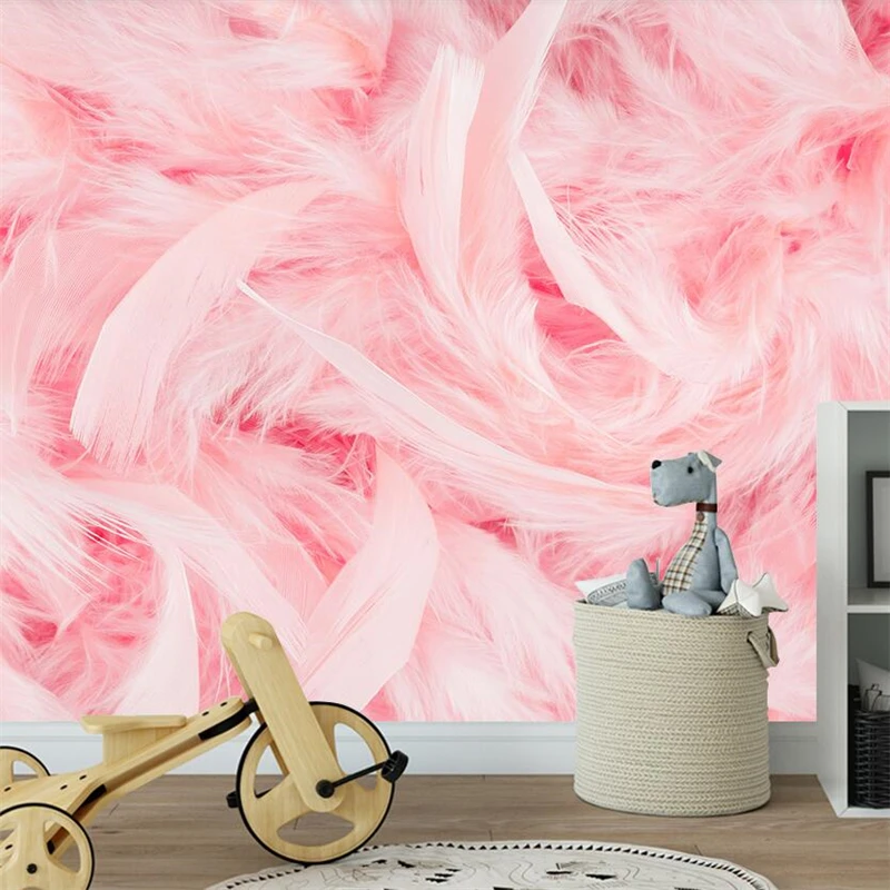 Beibehang Beautiful pink Flamingo feather TV sofa wall custom large mural wallpaper papel de parede para quarto papel mural
Beibehang Beautiful pink Flamingo feather TV sofa wall custom large mural wallpaper papel de parede para quarto papel mural