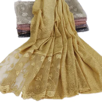 Women Plain Lace Floral Patchwork Cotton Viscose Scarves Lady High Quality Shawls and Wraps Pashmina Stole Foulard Muslim Hijab
Women Plain Lace Floral Patchwork Cotton Viscose Scarves Lady High Quality Shawls and Wraps Pashmina Stole Foulard Muslim Hijab