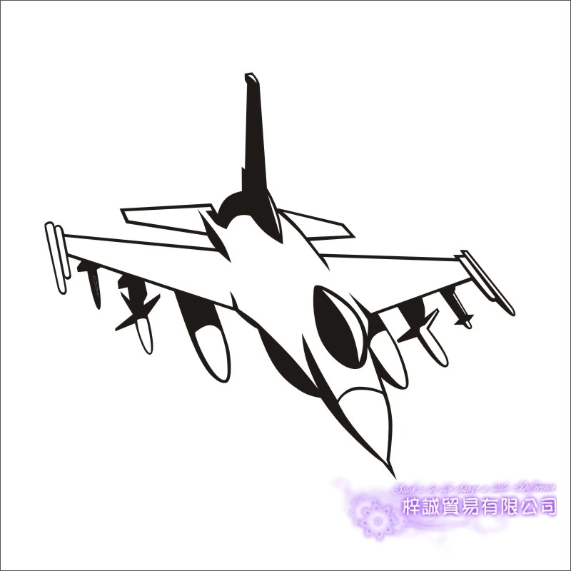 Airplane Sticker Vehicle Decal Classic Aircraft Posters Vinyl Wall Decals Aeroplane Parede Decor Mural Airplane Sticker