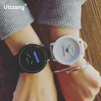 Original Ulzzang Brand PU Leather Korean Style Shockproof Quartz Wrist Watches Wristwatches for Men Women Unisex
Original Ulzzang Brand PU Leather Korean Style Shockproof Quartz Wrist Watches Wristwatches for Men Women Unisex