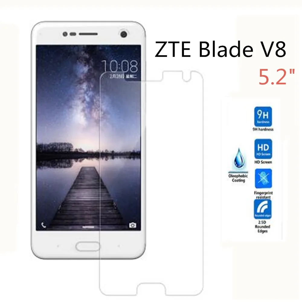 ZTE Blade V8 Tempered Glass For ZTE Blade V8 V0800 Screen Protector For ZTE V8 V 8 Protective Glass Film pelicula de vidro
ZTE Blade V8 Tempered Glass For ZTE Blade V8 V0800 Screen Protector For ZTE V8 V 8 Protective Glass Film pelicula de vidro