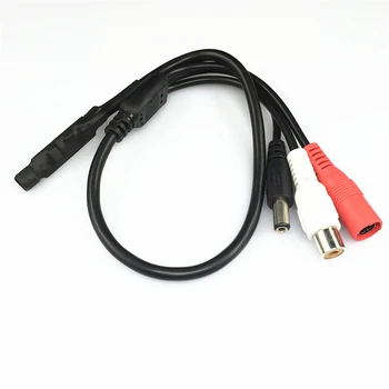 YiiSPO Hot selling CCTV Microphone Wide Range AudioMIC Mini Microphone with DC output voice pick up device for CCTV Security DVR
YiiSPO Hot selling CCTV Microphone Wide Range AudioMIC Mini Microphone with DC output voice pick up device for CCTV Security DVR