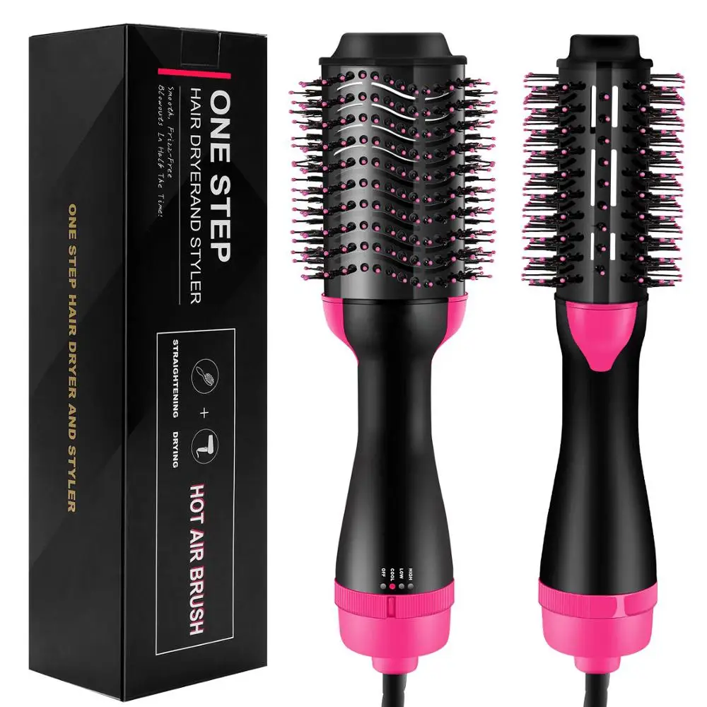 One-Step Hair Volumizer & Dryer 2 in 1 Ionic Hair Straightener Curler Brush Electric Hot Comb Blow Dryer Straightening Styler
One-Step Hair Volumizer & Dryer 2 in 1 Ionic Hair Straightener Curler Brush Electric Hot Comb Blow Dryer Straightening Styler