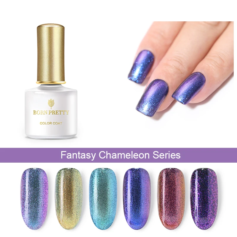 BORN PRETTY 6ml Chameleon UV Gel Polish Nails Color Changing Cat Eye Gel Polish Soak Off Gel Nail Art Designs
BORN PRETTY 6ml Chameleon UV Gel Polish Nails Color Changing Cat Eye Gel Polish Soak Off Gel Nail Art Designs