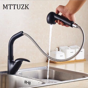 MTTUKZ Free Shipping Pull out kitchen faucet oil rubbed swivel kitchen sink Mixer tap luxury spray deck mounted 360 swivel tap
MTTUKZ Free Shipping Pull out kitchen faucet oil rubbed swivel kitchen sink Mixer tap luxury spray deck mounted 360 swivel tap