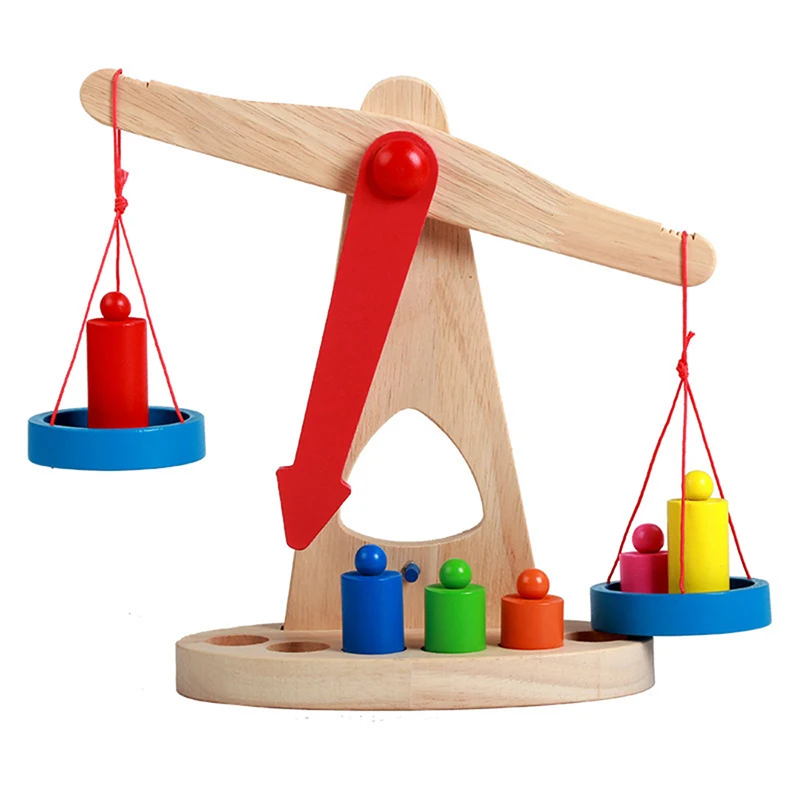 Montessori Educational Baby Early Development Scale Funny Balance Game Wooden Toy For Kids Children Education Free Shipping Montessori Educational Baby Early Development Scale Funny Balance Game Wooden Toy For Kids Children Education Free Shipping