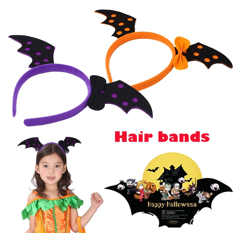 Halloween Headband Bats Hair Hoop Headband Party Costume Props Headwear Funny Cute Lovely Halloween Party Props Dress up
Halloween Headband Bats Hair Hoop Headband Party Costume Props Headwear Funny Cute Lovely Halloween Party Props Dress up