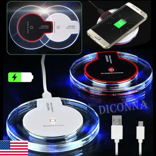 US Fast Qi Wireless Charger Charging Dock Pad for iPhone Samsung Mobile Phone Universal Phone Fast Chargers
US Fast Qi Wireless Charger Charging Dock Pad for iPhone Samsung Mobile Phone Universal Phone Fast Chargers