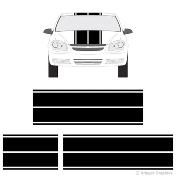 For 1set 1Set Chevy Cobalt Dual Rally Racing Stripes Vinyl Double Stripe Decals Car styling
For 1set 1Set Chevy Cobalt Dual Rally Racing Stripes Vinyl Double Stripe Decals Car styling