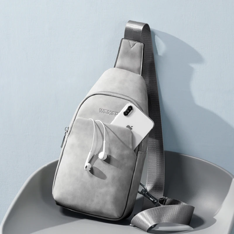 Fashion New Crossbody Bags for Men Messenger Chest Bag Pack Casual Bag Waterproof PU Single Shoulder Strap Pack
Fashion New Crossbody Bags for Men Messenger Chest Bag Pack Casual Bag Waterproof PU Single Shoulder Strap Pack
