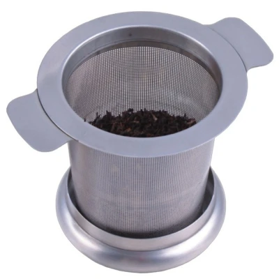 Tea Strainer Stainless Steel Water Filter with Double Handles for Hanging on Teapots Mugs
Tea Strainer Stainless Steel Water Filter with Double Handles for Hanging on Teapots Mugs