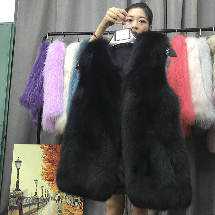 REROYFU Natural Silver Fox Fur Vest Woman Genuine Fur Coat For Women's Real Furs Vests Fur Jacket Whole Skin Waistcoat
REROYFU Natural Silver Fox Fur Vest Woman Genuine Fur Coat For Women's Real Furs Vests Fur Jacket Whole Skin Waistcoat