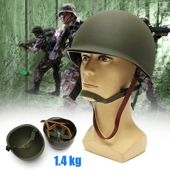 Motorcycle Helmets Tactical Protective Army Equipment Field Green Helmet Universal Portable Military Steel M1 Helmet Outdoors
Motorcycle Helmets Tactical Protective Army Equipment Field Green Helmet Universal Portable Military Steel M1 Helmet Outdoors