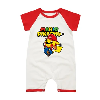 2017 Summer Short Sleeve Cotton Newborn Romper Baby Clothes MARIO Cartoon Boys Girls Jumpsuts Clothing Set 
2017 Summer Short Sleeve Cotton Newborn Romper Baby Clothes MARIO Cartoon Boys Girls Jumpsuts Clothing Set