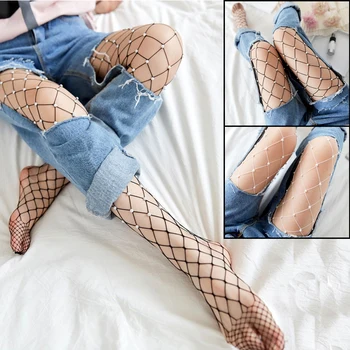 2019 Newly Pearls Fishnets Women Sexy Pantyhose Female Mesh Tight Summer Party Hosiery For Women Stockings
2019 Newly Pearls Fishnets Women Sexy Pantyhose Female Mesh Tight Summer Party Hosiery For Women Stockings