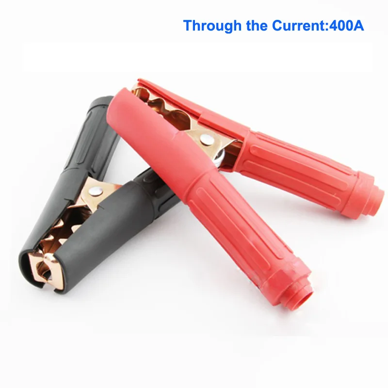 4pcs/set Car Battery Alligator Clip Iron Copper Plating test clamp Through the Current 400A/500A
4pcs/set Car Battery Alligator Clip Iron Copper Plating test clamp Through the Current 400A/500A