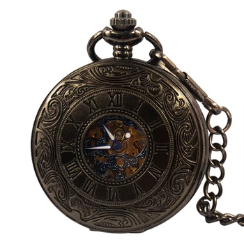 20pcs Steakpunk Fashion Design Steampunk Roman Dial Windup Mechanical Mens Women Pocket FOB Watch with Chain Free Shipping
20pcs Steakpunk Fashion Design Steampunk Roman Dial Windup Mechanical Mens Women Pocket FOB Watch with Chain Free Shipping