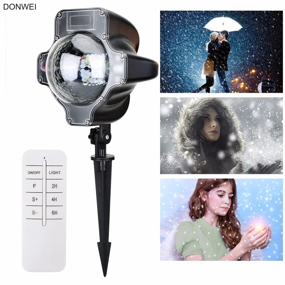 Waterproof Christmas Laser Snowflake Projector light Moving Snowfall Scenes Outdoor LED light Christmas New Year Decoration
Waterproof Christmas Laser Snowflake Projector light Moving Snowfall Scenes Outdoor LED light Christmas New Year Decoration