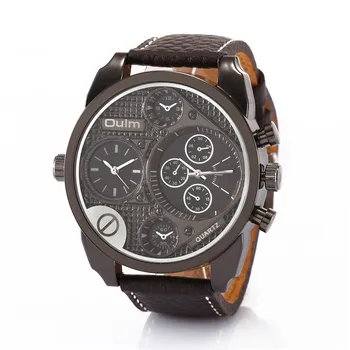 Famous Brand OULM 2018 Original Fashion Sports Style Mens Watch for Big Wrist Dual Time Zone Japan movt Casual Quartz Watches
Famous Brand OULM 2018 Original Fashion Sports Style Mens Watch for Big Wrist Dual Time Zone Japan movt Casual Quartz Watches
