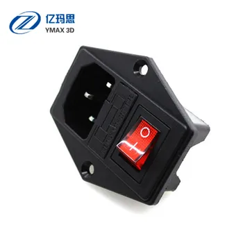 Power Rocker Switch IEC 3 Pin 320 C14 Inlet Power Sockets Switch Connector Plug 10A 250V
Power Rocker Switch IEC 3 Pin 320 C14 Inlet Power Sockets Switch Connector Plug 10A 250V