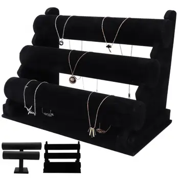 1pc High Quality Vintage 3 Tier Chain Watch Bracelet Bangle Watch Display Stand Holder T-Bar Rack Jewelry Storage Organizers
1pc High Quality Vintage 3 Tier Chain Watch Bracelet Bangle Watch Display Stand Holder T-Bar Rack Jewelry Storage Organizers