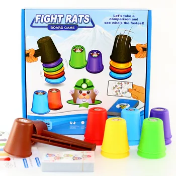 Fight Rats Hamster Children's Desktop Game Parent-Child Interactive Pleasure, Leisure, Wisdom and Handiness Board party game
Fight Rats Hamster Children's Desktop Game Parent-Child Interactive Pleasure, Leisure, Wisdom and Handiness Board party game
