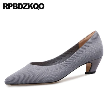 Purple Gray 2018 Office Medium Heels Size 4 34 10 42 33 Designer Women Luxury Shoes Black Elegant Chunky Work Plus Pointed Toe
Purple Gray 2018 Office Medium Heels Size 4 34 10 42 33 Designer Women Luxury Shoes Black Elegant Chunky Work Plus Pointed Toe