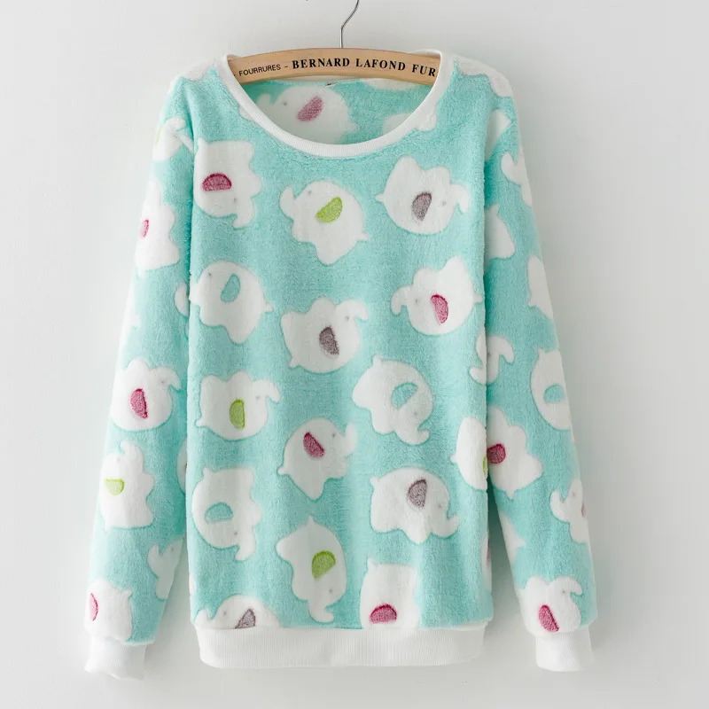 Winter Cute Elephant Print Women Fleece Warm Hoodies Print Women Winter Hoodies Long Sleeve Female Warm Sweatshirts Tops
Winter Cute Elephant Print Women Fleece Warm Hoodies Print Women Winter Hoodies Long Sleeve Female Warm Sweatshirts Tops