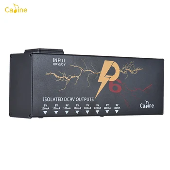 Caline P6 8 Isolated DC 9V Output Guitar Effect Power Supply Station with Short Circuit Protection
Caline P6 8 Isolated DC 9V Output Guitar Effect Power Supply Station with Short Circuit Protection