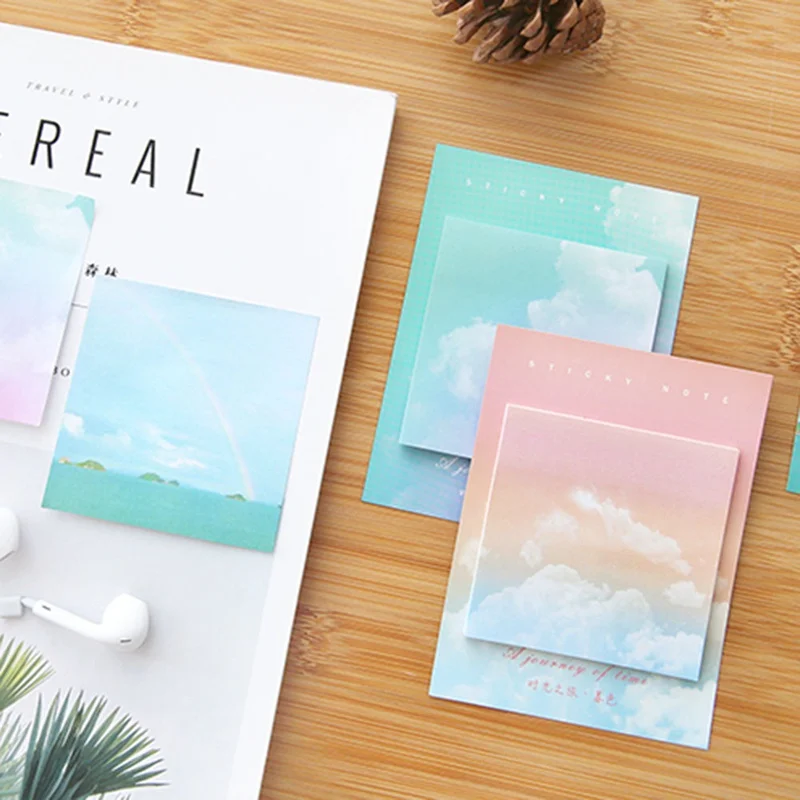 Colored Clouds Student Memo Pad Planner Sticky Note Paper Sticker Kawaii Stationery Pepalaria Office School Supplies
Colored Clouds Student Memo Pad Planner Sticky Note Paper Sticker Kawaii Stationery Pepalaria Office School Supplies
