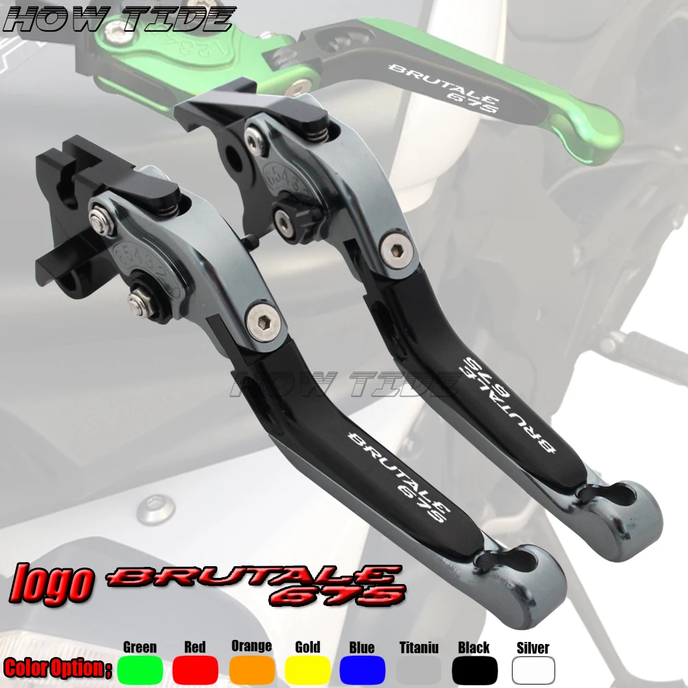 Motorcycle Folding Extendable CNC Moto Adjustable Clutch Brake Levers For MV Agusta Brutale 675 Brutale675 2014 2015 2016
Motorcycle Folding Extendable CNC Moto Adjustable Clutch Brake Levers For MV Agusta Brutale 675 Brutale675 2014 2015 2016