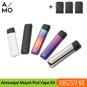 Original OVNS Mount Pod Vape Kit 400mAh built-in Battery Vaporizer With 1.8ml Ceramic Coil Cartridge Electronic Cigarette Kit
Original OVNS Mount Pod Vape Kit 400mAh built-in Battery Vaporizer With 1.8ml Ceramic Coil Cartridge Electronic Cigarette Kit