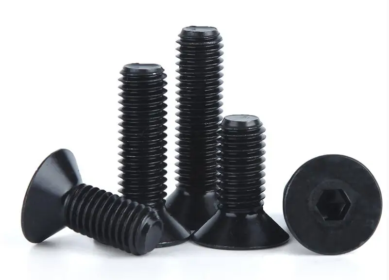 50pcs Cap Screws M2 M2.5 *(4/5/6/8/10/12/16)mm flat head countersunk head black grade 10.9 Alloy Steel Hex Socket Head
50pcs Cap Screws M2 M2.5 *(4/5/6/8/10/12/16)mm flat head countersunk head black grade 10.9 Alloy Steel Hex Socket Head