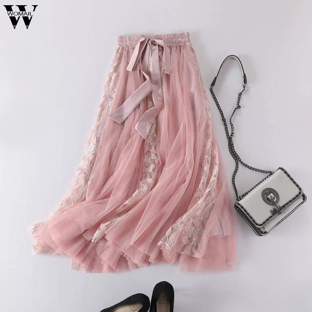 Womail Tulle Skirts Womens Midi Pleated Skirt Long Mesh Skirt 2019 Summer Korean Elastic High Waist Mesh Tutu Skirt M523
Womail Tulle Skirts Womens Midi Pleated Skirt Long Mesh Skirt 2019 Summer Korean Elastic High Waist Mesh Tutu Skirt M523