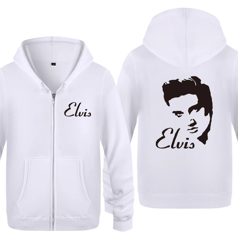 Elvis Presley Music Sweatshirts Men 2018 Mens Zipper Hooded Fleece Hoodies Cardigans
Elvis Presley Music Sweatshirts Men 2018 Mens Zipper Hooded Fleece Hoodies Cardigans