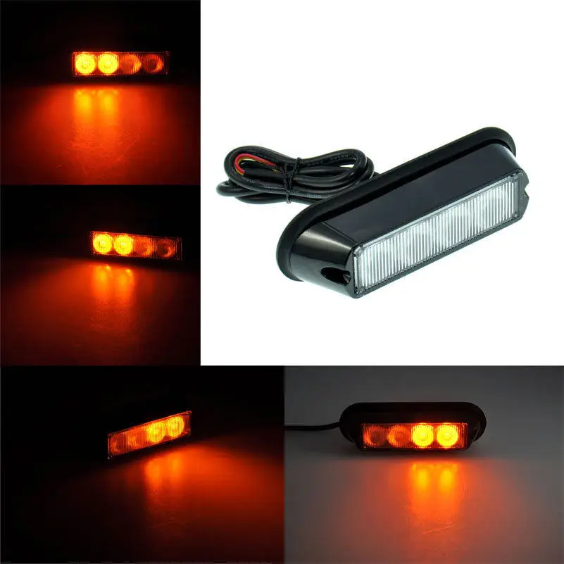 Amber 12V 4 Led Car Flashing Warning Light Lamp Emergency Beacon Light Bar Hazard Strobe Light Waterproof
Amber 12V 4 Led Car Flashing Warning Light Lamp Emergency Beacon Light Bar Hazard Strobe Light Waterproof