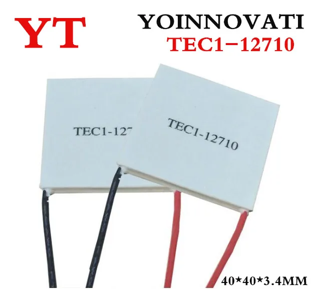 Free Shipping 1pcs TEC1-12710 DC12V 10A Thermoelectric Cooler Peltier 40*40*3.4MM Best quality
Free Shipping 1pcs TEC1-12710 DC12V 10A Thermoelectric Cooler Peltier 40*40*3.4MM Best quality