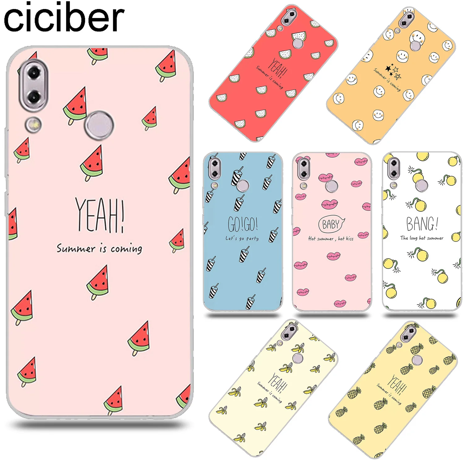 ciciber Cartoon Fruit Cover for ASUS Zenfone 5 5Z ZE620KL ZS620KL Soft TPU Phone Case for ASUS Zenfone 5 Lite 5Q ZC600KL Funda
ciciber Cartoon Fruit Cover for ASUS Zenfone 5 5Z ZE620KL ZS620KL Soft TPU Phone Case for ASUS Zenfone 5 Lite 5Q ZC600KL Funda