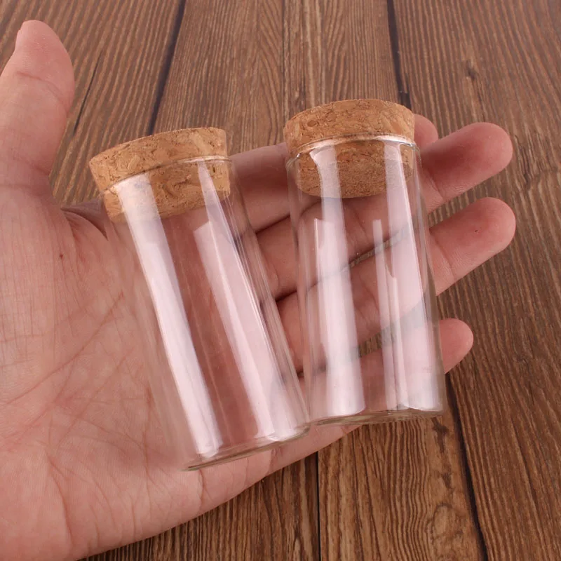 24pcs 25ml size 30*60mm Test Tube with Cork Stopper Spice Bottles Container Jars Vials DIY Craft
24pcs 25ml size 30*60mm Test Tube with Cork Stopper Spice Bottles Container Jars Vials DIY Craft