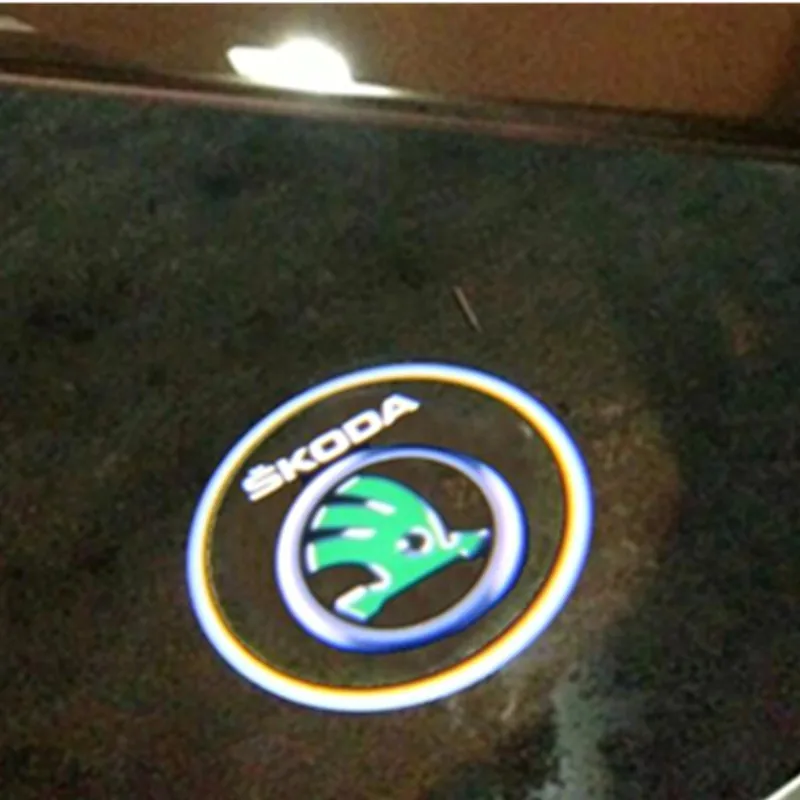 Car LED Door Warning Light Courtesy Laser Projector Logo Light For For SKODA Octavia 2004-2008 Car LED Door Warning Light Courtesy Laser Projector Logo Light For For SKODA Octavia 2004-2008<br><br>Aliexpress