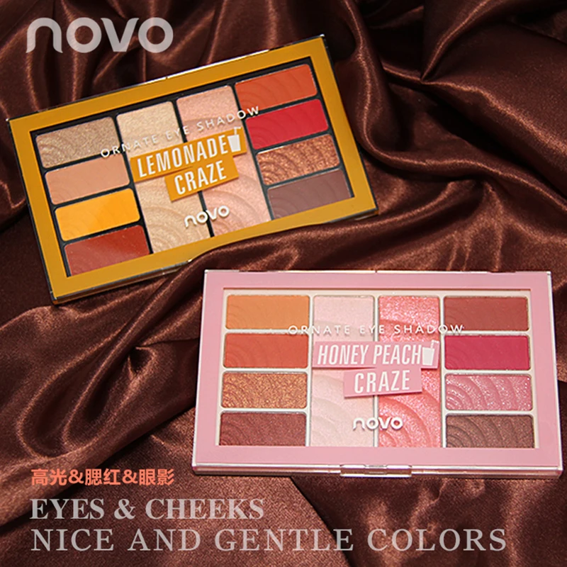 NOVO Fashion New 10 Colors Eyeshadow Palette Shimmer Waterproof Makeup Glitter Matte Nude Eye shadow Korea Style Cosmetics 38#
NOVO Fashion New 10 Colors Eyeshadow Palette Shimmer Waterproof Makeup Glitter Matte Nude Eye shadow Korea Style Cosmetics 38#