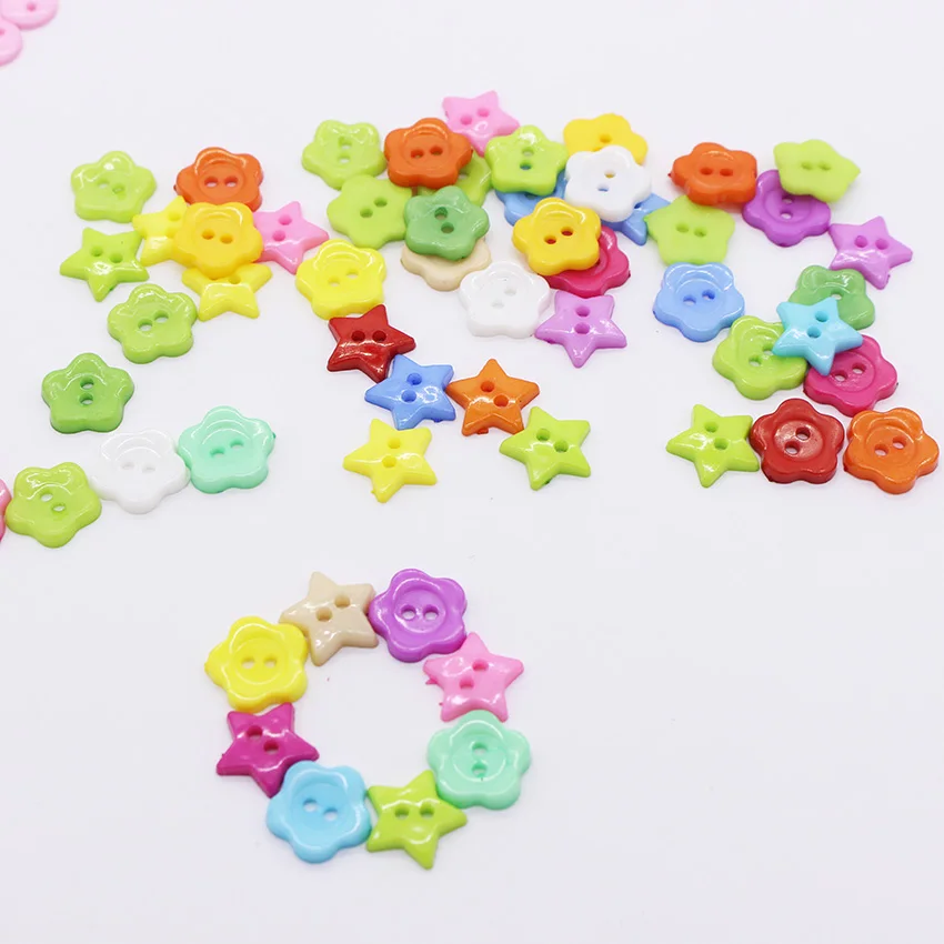 Mixed Stars Flowers Pattern Acrylic Buttons For Scrapbooking 2 Holes 1.3CM Decorative Buttons For Sewing Craft Botones
Mixed Stars Flowers Pattern Acrylic Buttons For Scrapbooking 2 Holes 1.3CM Decorative Buttons For Sewing Craft Botones