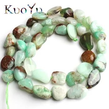 8-10mm Natural Irregular Australian Green jades Stone Beads Loose Spacer Bead For Jewelry Making DIY Bracelet Necklace 15"Strand
8-10mm Natural Irregular Australian Green jades Stone Beads Loose Spacer Bead For Jewelry Making DIY Bracelet Necklace 15"Strand