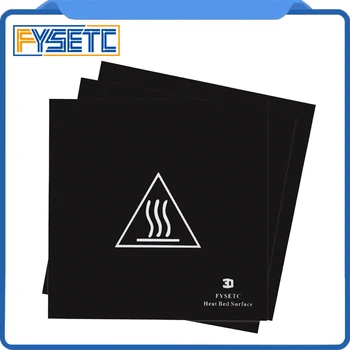 5 x 3D Printer Heated Bed Build Surface 8.4''x8.4'' Frosted Heated Bed 214x214mm Black Bed Build Sheet 100% No Adhensive Residue
5 x 3D Printer Heated Bed Build Surface 8.4''x8.4'' Frosted Heated Bed 214x214mm Black Bed Build Sheet 100% No Adhensive Residue