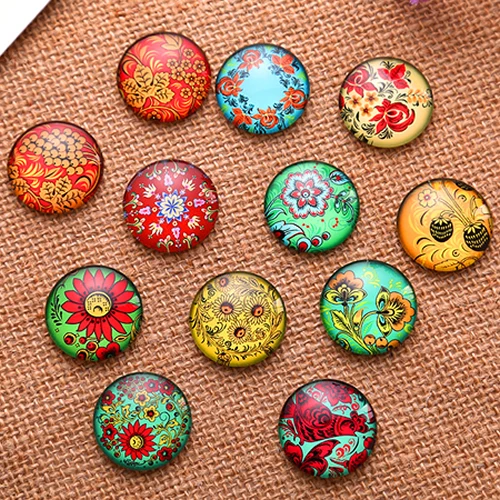 From 8mm to 30mm Random Mixed Round Flowers Cabochons Pattern Glass Flatback Photo Base DIY Making Accessories Paired K04747
From 8mm to 30mm Random Mixed Round Flowers Cabochons Pattern Glass Flatback Photo Base DIY Making Accessories Paired K04747