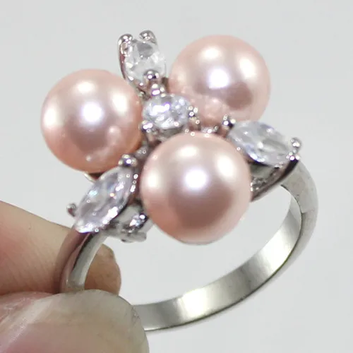 New Design !5 Clour Free Shipping 8MM Pink /Black/Multi/ Blue South Sea Shell Pearl Ring
New Design !5 Clour Free Shipping 8MM Pink /Black/Multi/ Blue South Sea Shell Pearl Ring