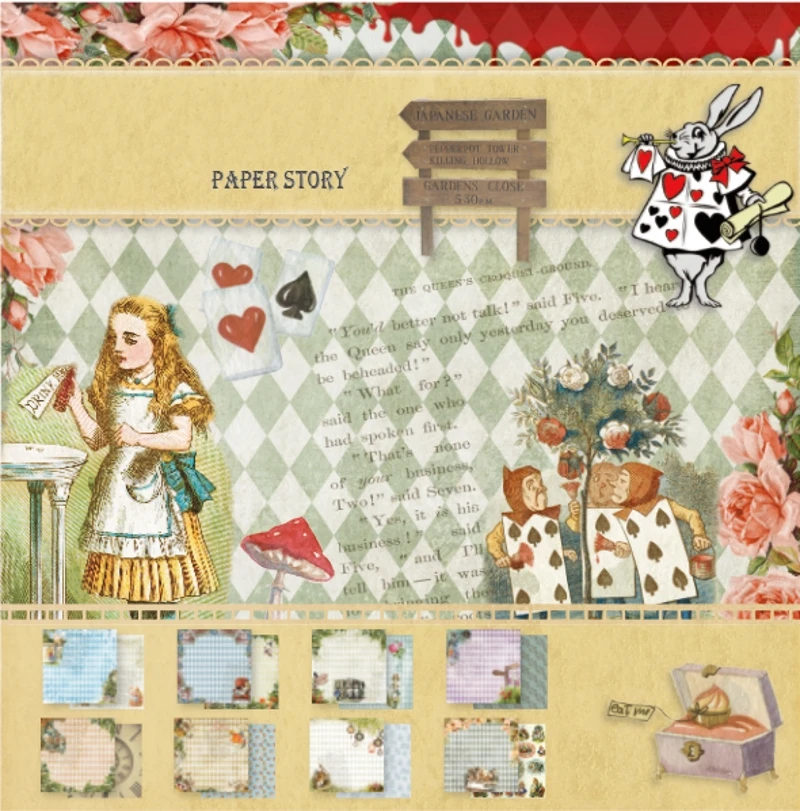 24pcs/Pack 20*20cm 8" Rabbit Girl Story Paper Pad Scrapbooking DIY Happy Planner Card Making Journal Project
24pcs/Pack 20*20cm 8" Rabbit Girl Story Paper Pad Scrapbooking DIY Happy Planner Card Making Journal Project