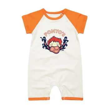 Kawaii Newborn Short Sleeve Rompers Clothing Set Ponyo on The Cliff Cartoon Baby Boys Girls Summer Jumpsuits Outfist 3-18M Baby
Kawaii Newborn Short Sleeve Rompers Clothing Set Ponyo on The Cliff Cartoon Baby Boys Girls Summer Jumpsuits Outfist 3-18M Baby