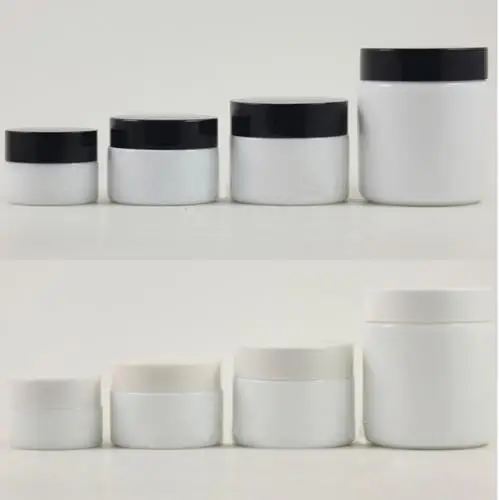 

15g 30g 50g 100g white ceramics jade glass cosmetic containers cream jar eye Cream bottle for cosmetic packaging
