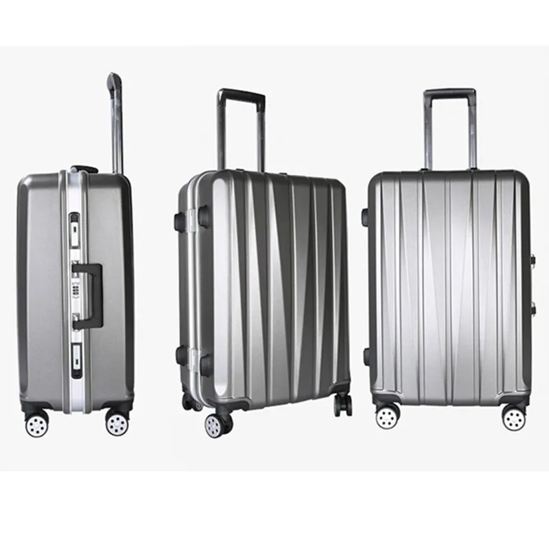 Багажа 20 &quot24 дюйма алюминиевый каркас багажный для путешествий универсальные
